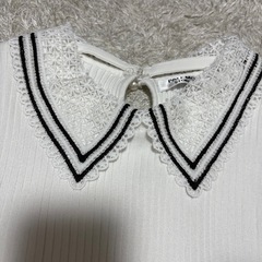 新品　襟付きトップス　Lの画像