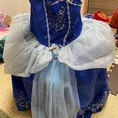 ディズニー、コスプレ、シンデレラ、こども100cm.110cmの画像