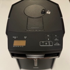 タイガー魔法瓶 電気ポット 蒸気レスVE電気まほうびん ブラック 3L PIM-G300Kの画像