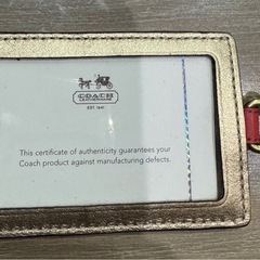 COACH コーチ IDケースの画像