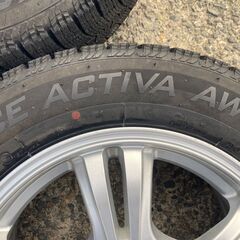 205/65R16 東北6県無料配送対応‼️爆安‼️最終値下げ‼️①超超超バリ溝❗ スタッドレス❗ アルミ付き 国産 タイヤ !!　スタッドレスの画像