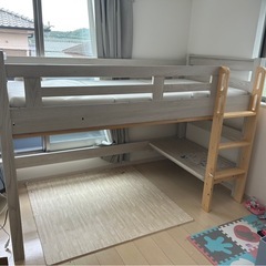 キッズ ロフトベッドの画像