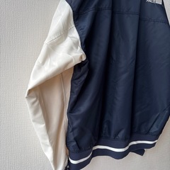 XL ノースフェイスメンズ　レディース　ネイビー　新品　韓国限定　ホワイトレーベル　すたじゃん　スタジャンの画像