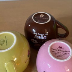 未使用☆ ディズニー スーベニア ☆ カップ 3コの画像