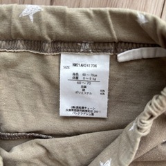 60-70 長袖Tシャツ ズボン まとめ売りの画像