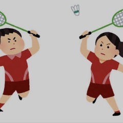 【バドミントン】楽しくラリー続けよ🏸ポジティブな人歓迎！