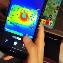 DOOGEE V31GT SIMフリー ナイトビジョン　サーモグラフィーカメラ　搭載　Androidスマートフォン ジャンクの画像