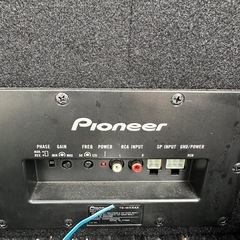 TS-WX44A carrozzeria ウー
ファーの画像