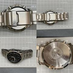 P429 可動 美品 箱付き / CITIZEN シチズン コレクション Eco-Drive エコドライブ VO10-6742F 腕時計 クロノグラフ ソーラーの画像