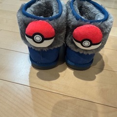 ルカリオ　ポケモン　ムートンブーツ　21cmの画像