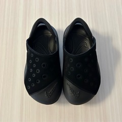 NIKE AQUASWOOSH PS  BLACK  ナイキ アクアスウッシュ ブラック　16cmの画像
