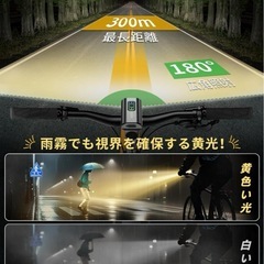 【新品】自転車　ライトの画像