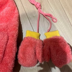 bape ベビーマイロ　マフラー　ミトンの画像