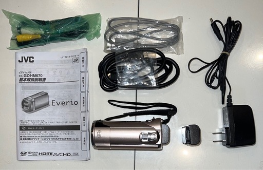 JVC GZ-HM670 ビデオカメラ 本体