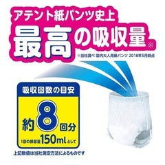 アテント 夜1枚安心パンツ Lサイズ 12枚入りの画像