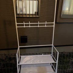 シューズラック　小物収納　新品部品つけますの画像