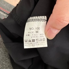 黒ズボン3着の画像