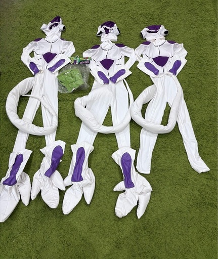 ?✨【ハロウィン＆USJ仮装に最強！】✨?  ドラゴンボール《フリーザ最終形態》コスチューム3セットまとめ売り‼️