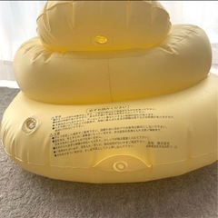 ベビーバスチェア 黄色　baby craftの画像