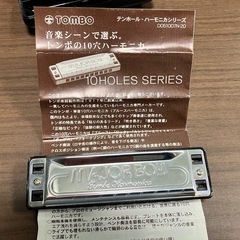 ハーモニカ　Ｃ調　ほぼ未使用　ＴＯＭＢＯ　メジャーボーイの画像