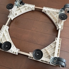 極美品✨洗濯機台・置き台 水平器 キャスター付きの画像