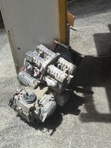 ゼファー400エンジン