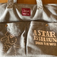 ひつじのショーン Shaun THE SHEEP トートバッグの画像