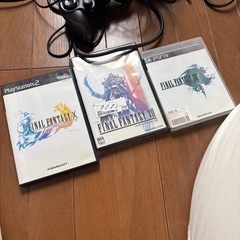 プレイステーション3とソフト3本の画像