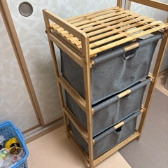 3段ボックスの画像