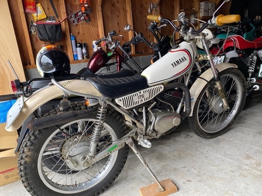 TY175 とバンバン５０改モンキーエンジン７９cc