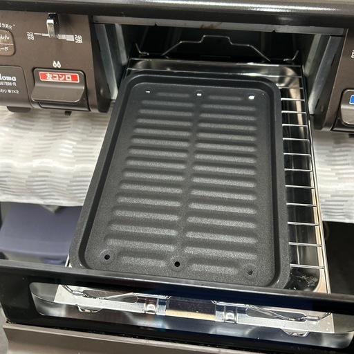 11126? パロマ ガステーブル IC-S87BM-R 都市ガス用