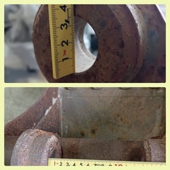 八5976《直接引取限定》ユンボー　油圧式ショベルカー用　バケットの画像