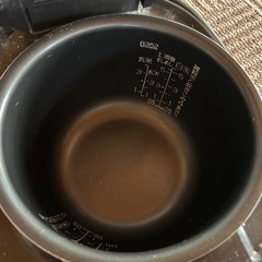 中古品炊飯器5.5合炊きの画像