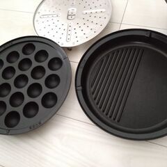 TIGER　電気鍋　ホットプレート　たこ焼き器の画像
