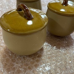 陶器　５つセット　茶碗蒸しなどの画像