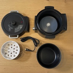 【新品未使用】アイリスオーヤマ 電気圧力鍋 圧力鍋　 　 の画像