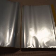 ファイル イエロー ふたつ 未使用 閲覧可の画像