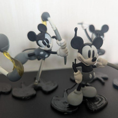 エピックミッキー　モーションコレクション　ガチャガチャ　ディズニー Disneyの画像