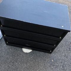JM20333K) 3段収納ケース＜幅：約73cm 高さ：約60cm 奥行：約41cm＞中古品【取りに来られる方限定】　 -の画像