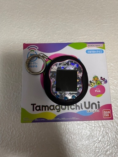 バンダイ たまごっち Tamagotchi Uni Pink 中古品　天使とサンリオダウンロード済み。