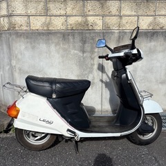 ホンダ　リード80 HF01 昭和レトロな2ストスクーター！エンジン実動・書類有！の画像