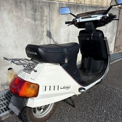 ホンダ　リード80 HF01 昭和レトロな2ストスクーター！エンジン実動・書類有！の画像
