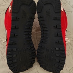 New Balance 574 レッド/ネイビー スニーカー 23cmの画像