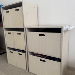 カラーボックス　収納ボックス　棚の画像