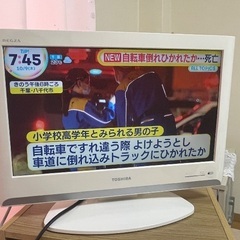 白いテレビです。の画像