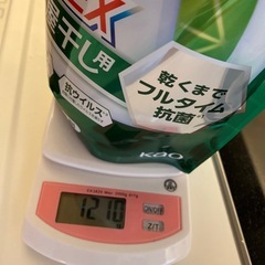 アタック抗菌EX部屋干し用詰め替え1210gの画像