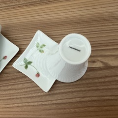 新品⭐️たち吉TACHIKICHI可愛いティーセット⭐️カップ＆ソーサー　ブランドの画像