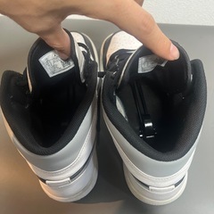 『予定者あり』29cm　AIR JORDAN 1 MID WHITE SHADOWエアジョーダン 1の画像
