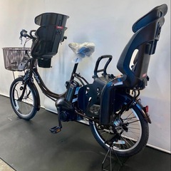 1年保証 送料無料　ヤマハ　パスバビー　20インチ　3人乗り　電動アシスト自転車 g110の画像
