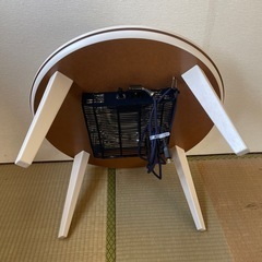コタツ　丸型の画像